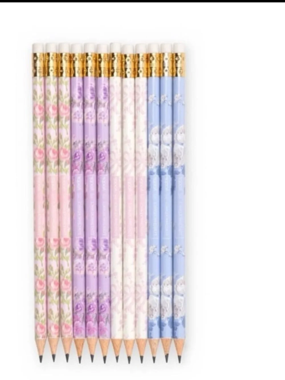 LoveShackFancy x Target - Yoobi Blooming Heirloom, Coquette Bow, 12pk #2 Pencils